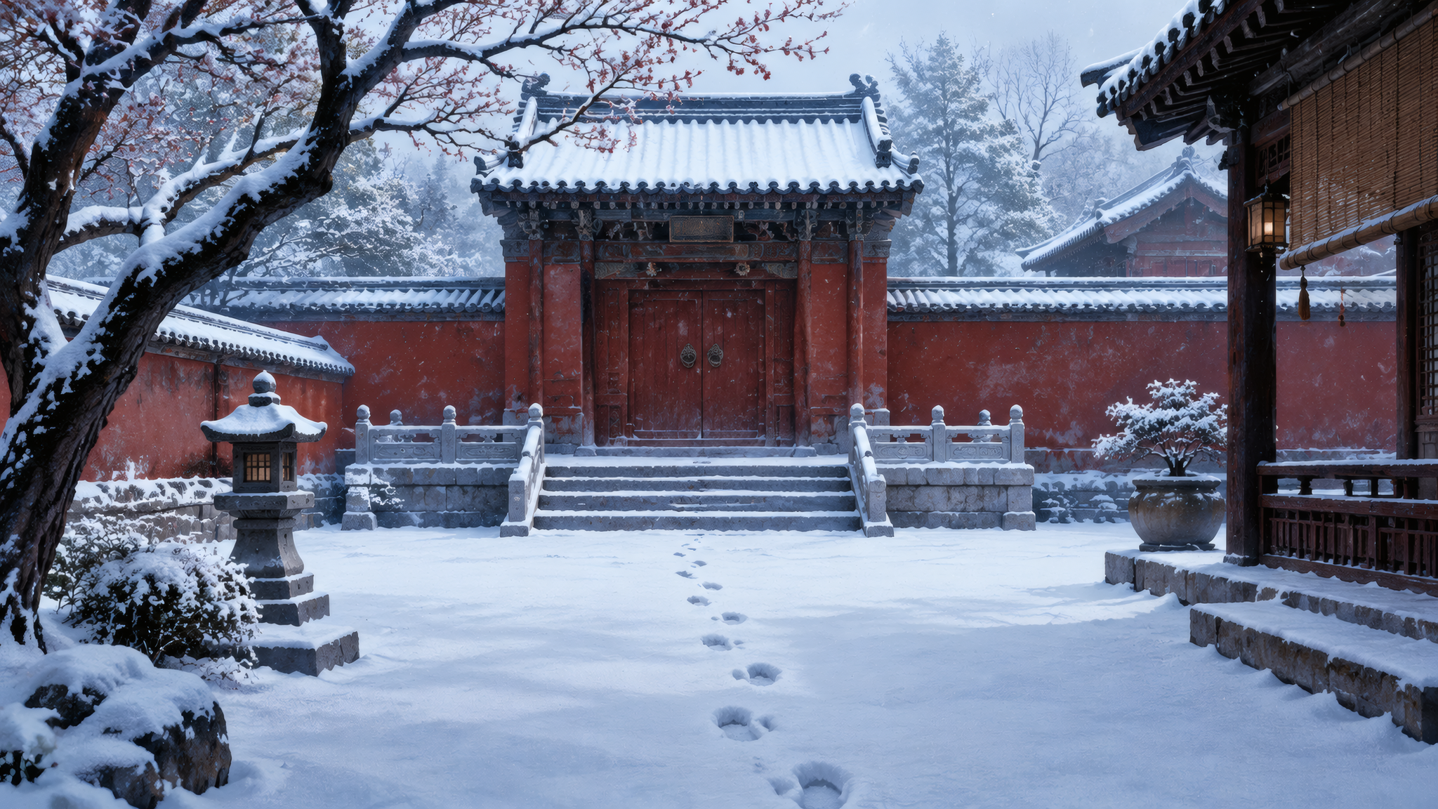 雪庭回声
