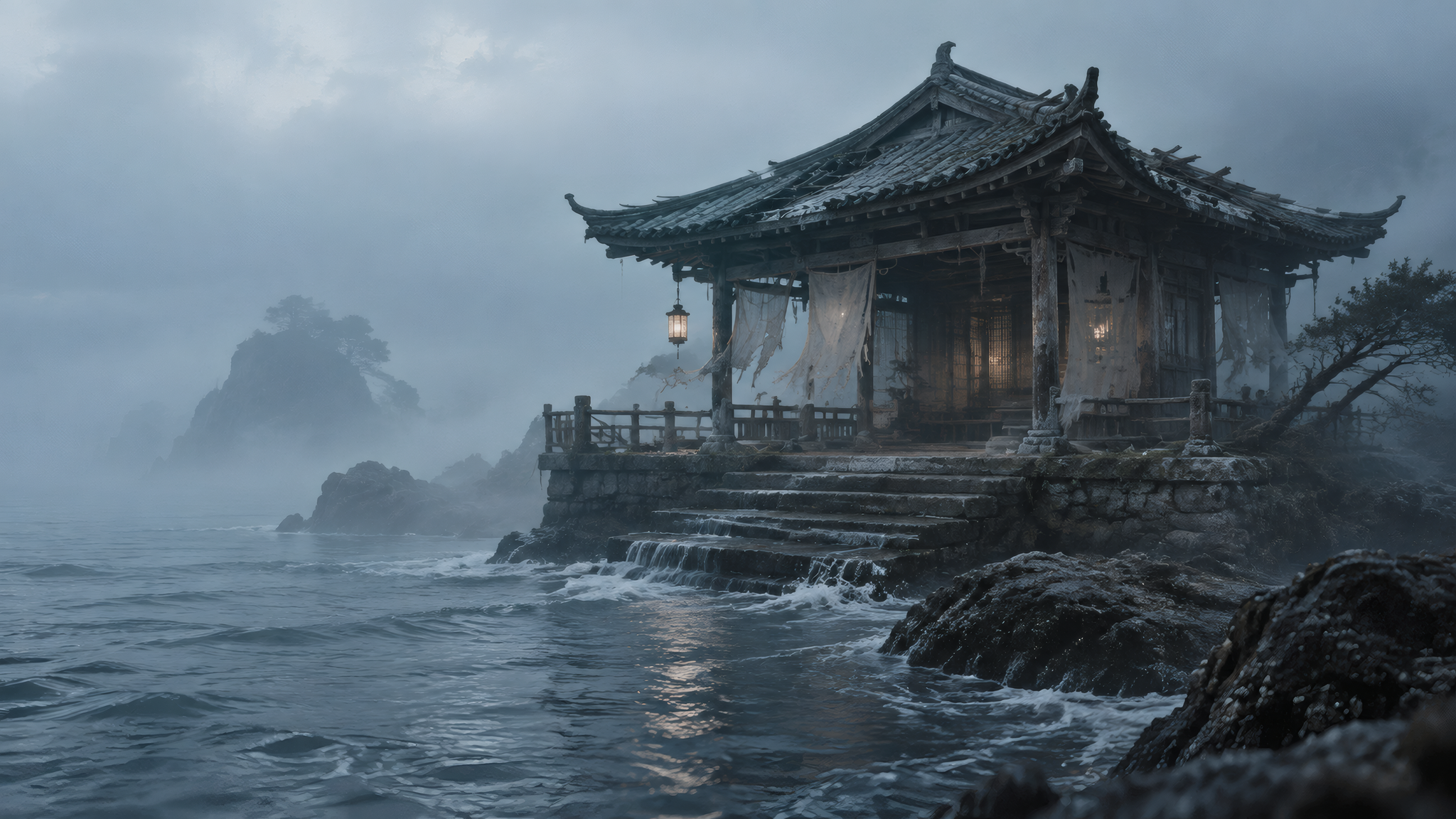 007-海边旧阁